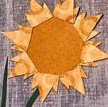 Folded Paper Sunflower
