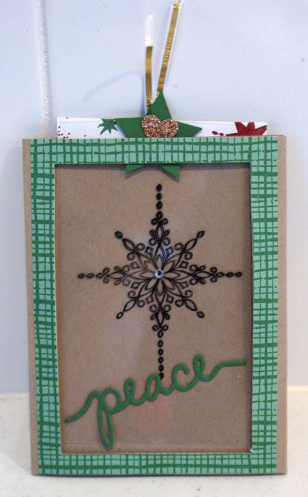 Come see my tutorial about how to make a Magic Card using Stampin' Up! products. Christmas Magic Card