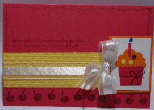 Embossed Background Cards.