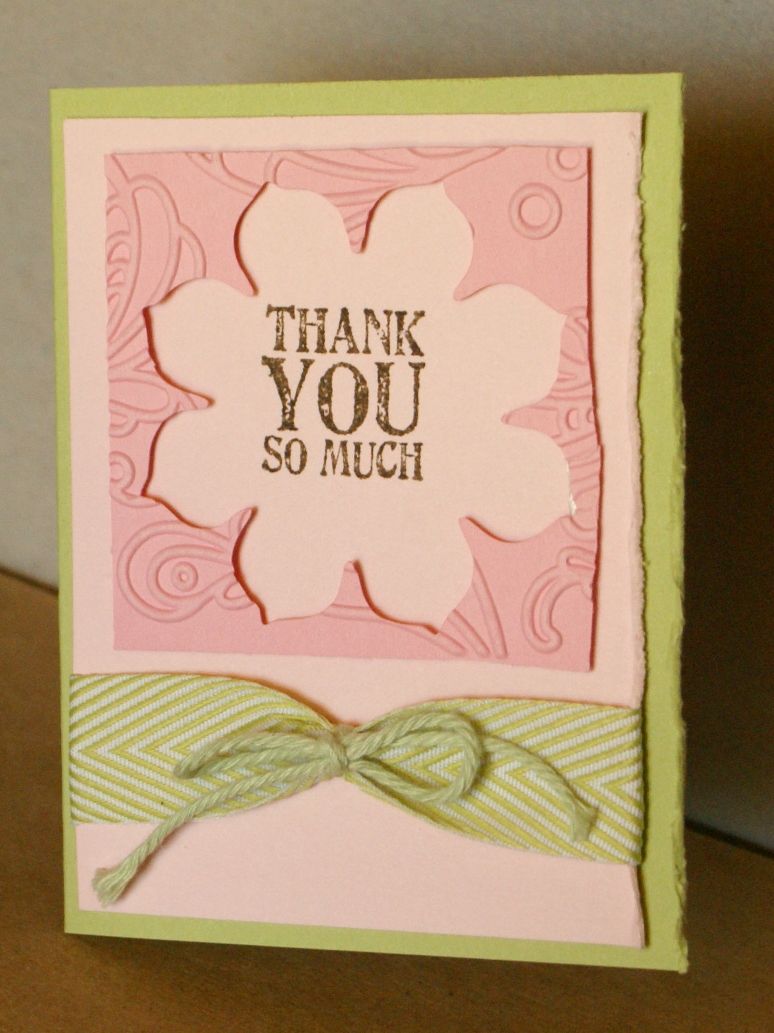 Thank you card