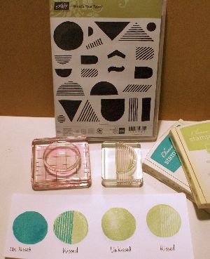kissing technique stampin' up!