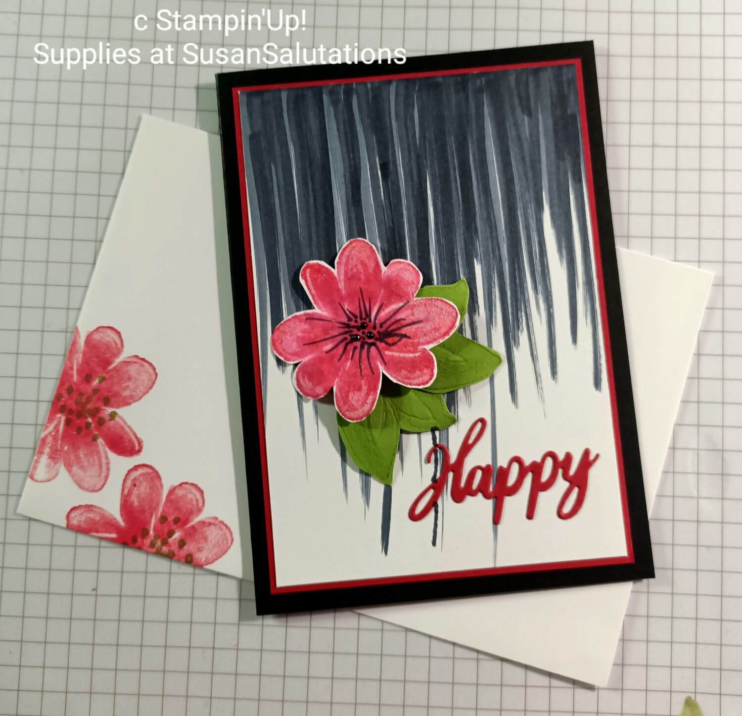 Gorgeous Posies Birthday Card