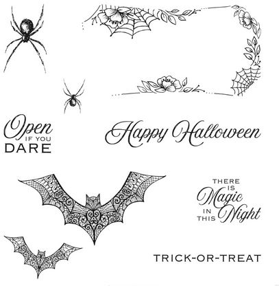 Hallows Night Magic Stamp Set