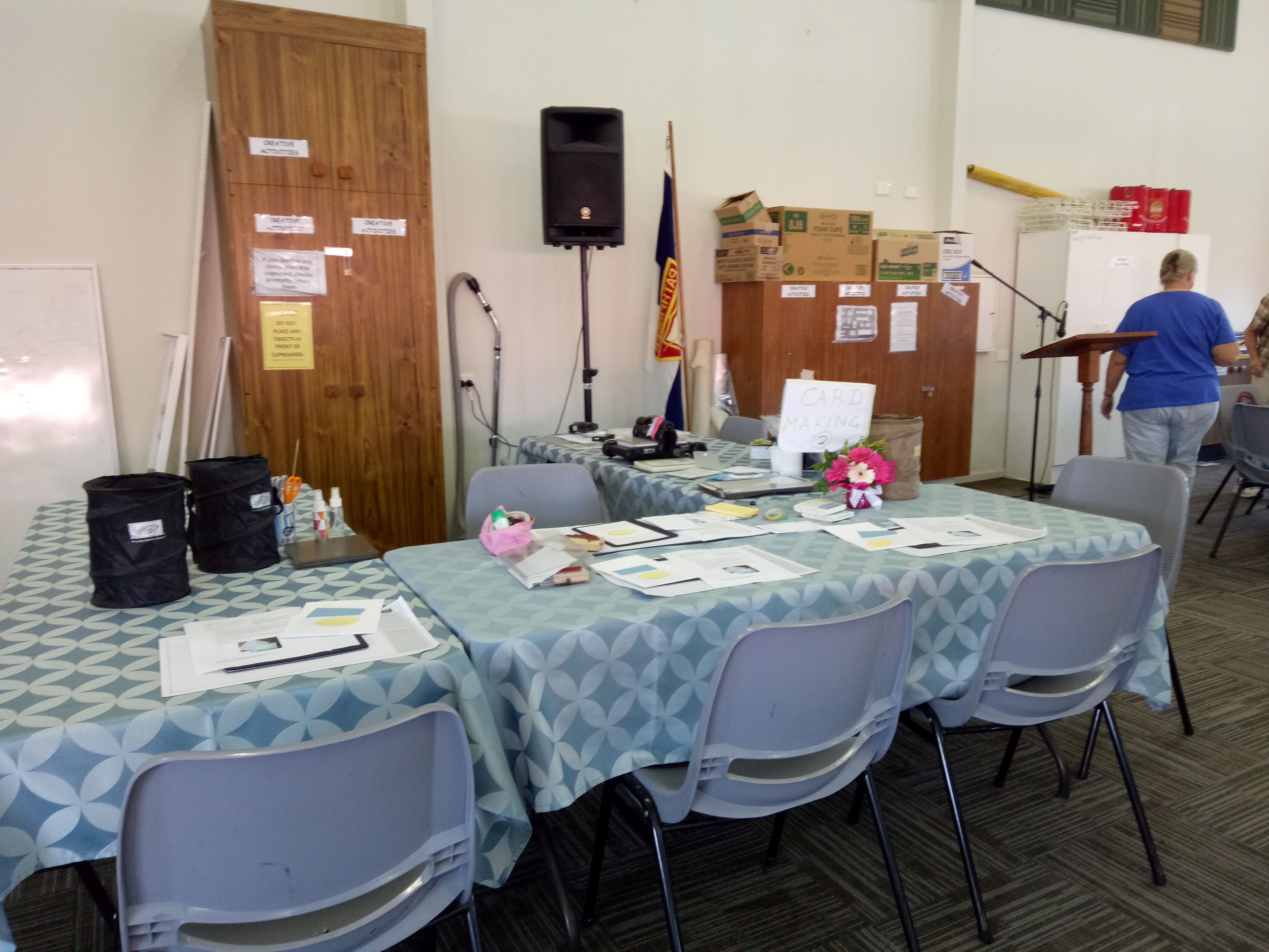 Community Hall Craft Class