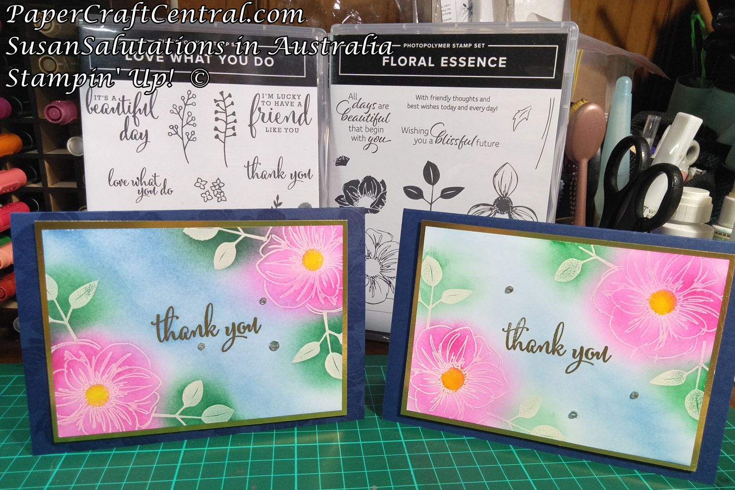 Floral Essence Embossed Card