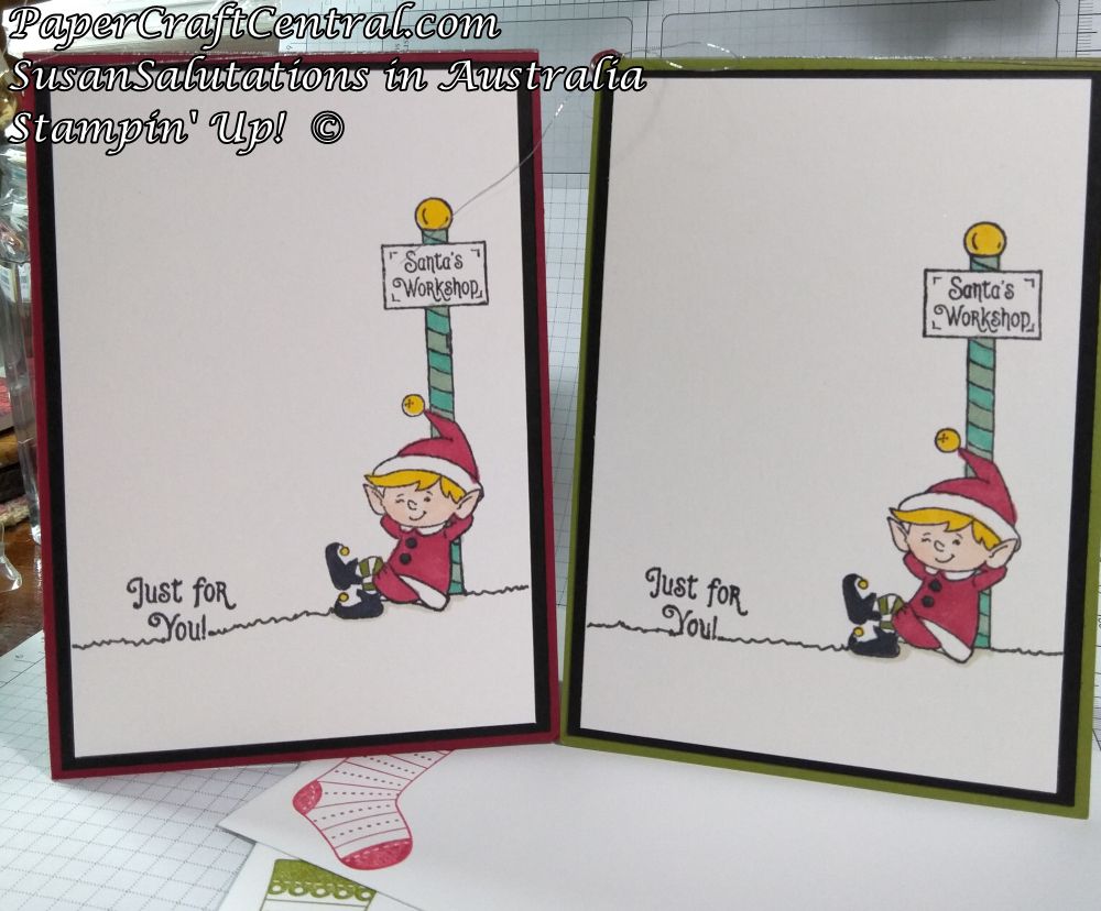 Elfie Stamp Set