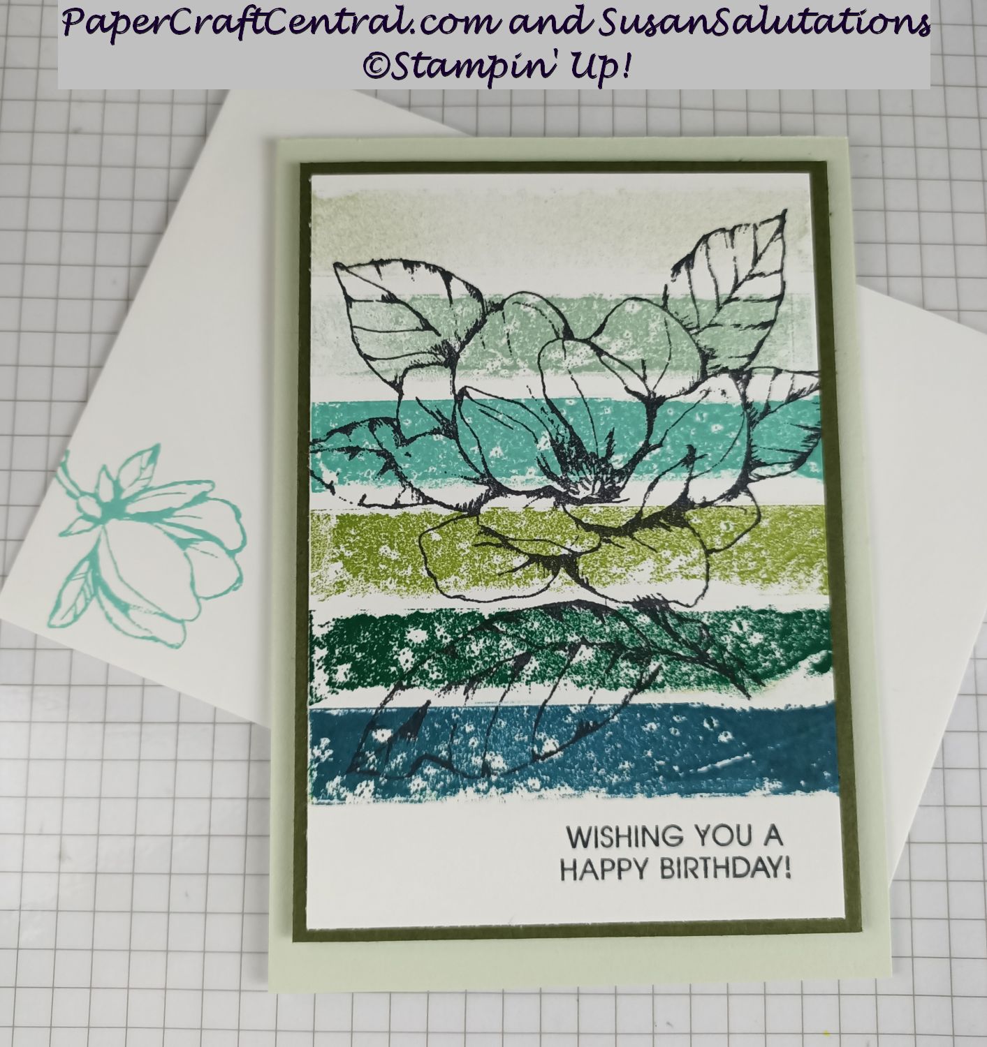 Good Morning Magnolia Washi Tape Card