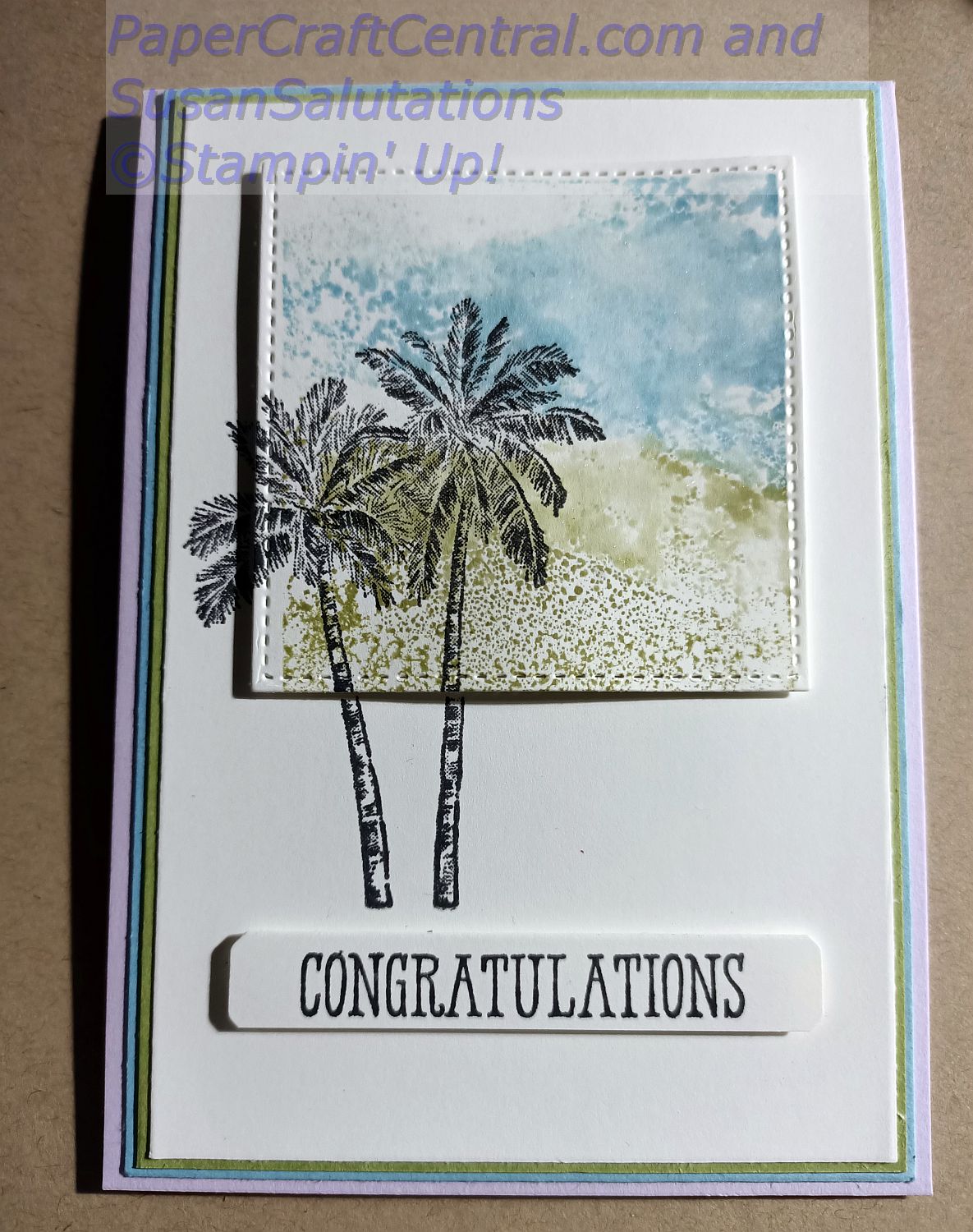 Timeless Tropical stamp set