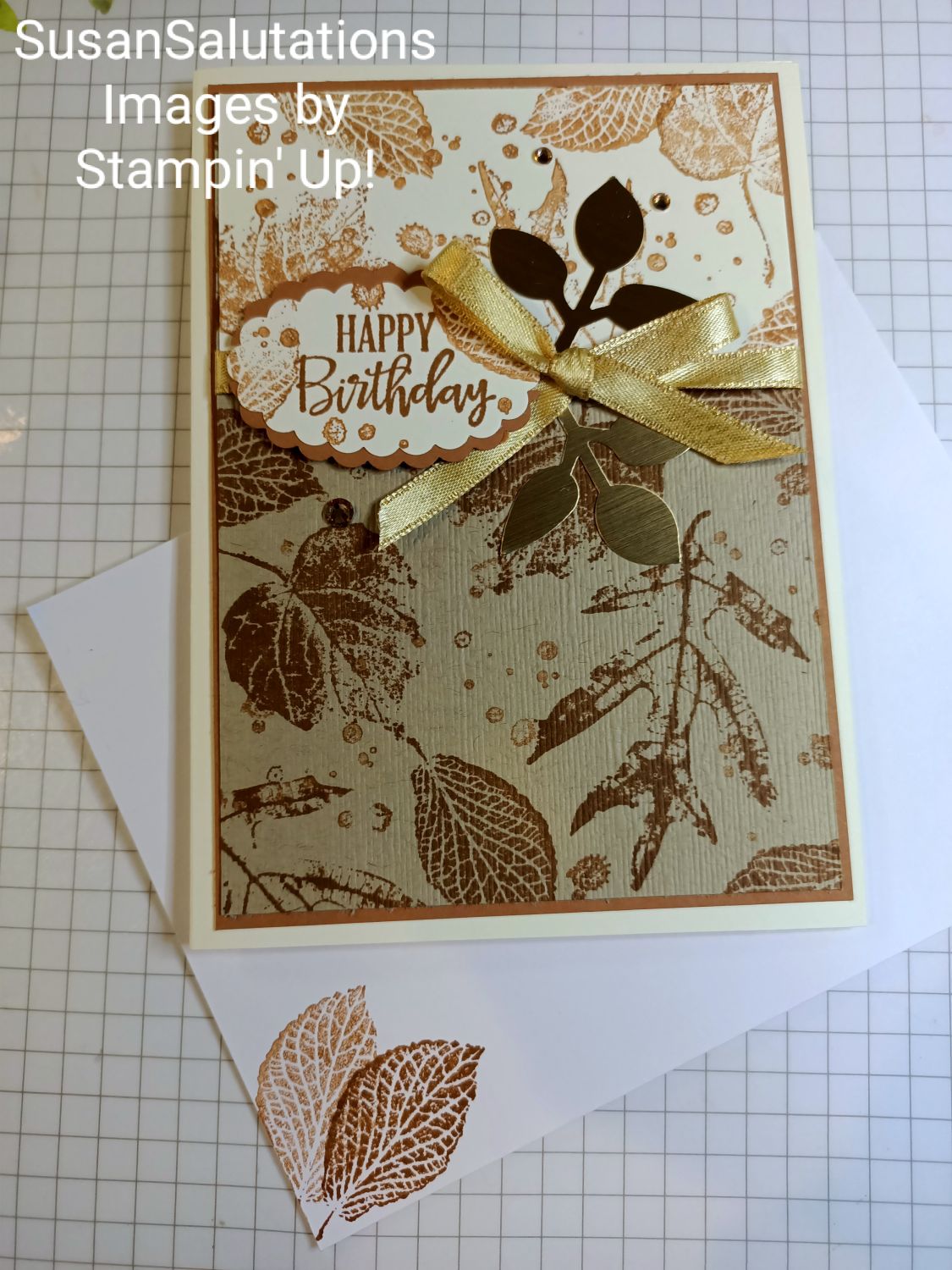 French Foliage Stamp Set