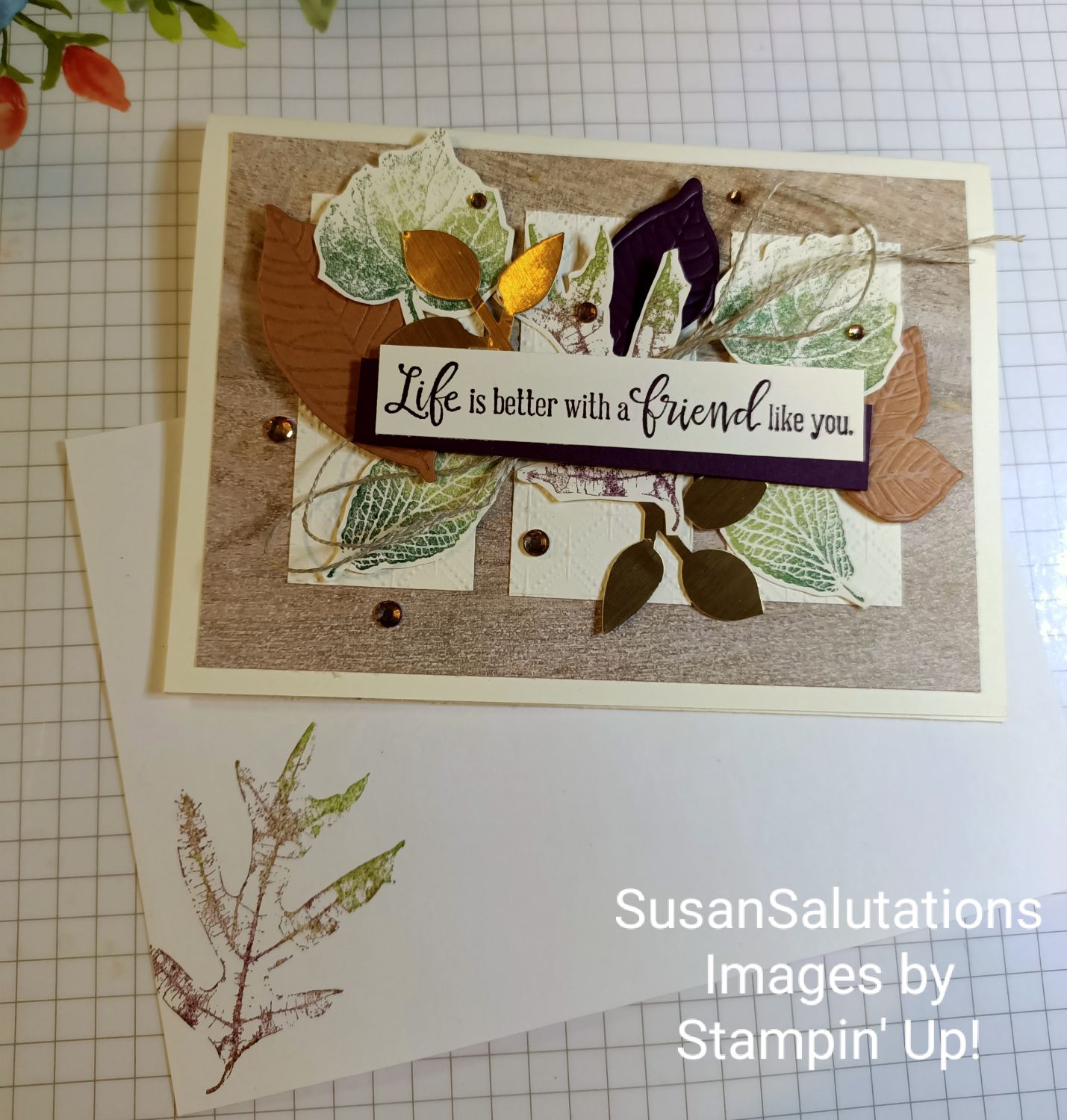 French Foliage Stamp Set