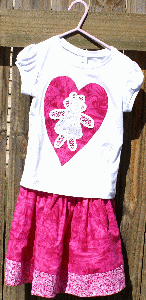 childrens clothing, big shot dies, handmade apparel, ready made