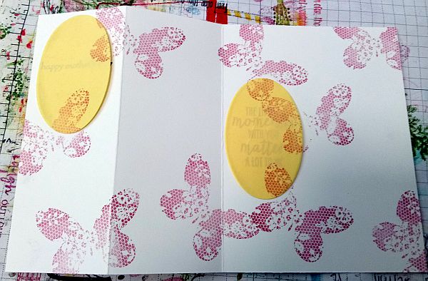 Masking technique for card makers