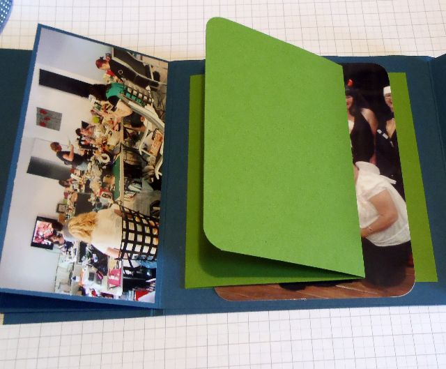 Mini scrapbook albums