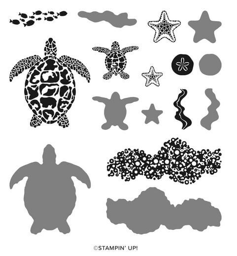 Sea Turtle Stamp Set