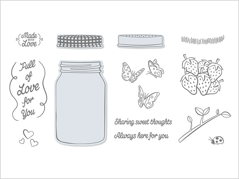 Sharing Sweet Thoughts stamp set