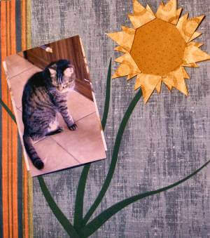 Cat scrapbook page