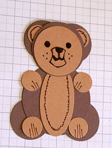 papercraft bear