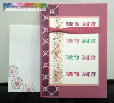 Thank you card