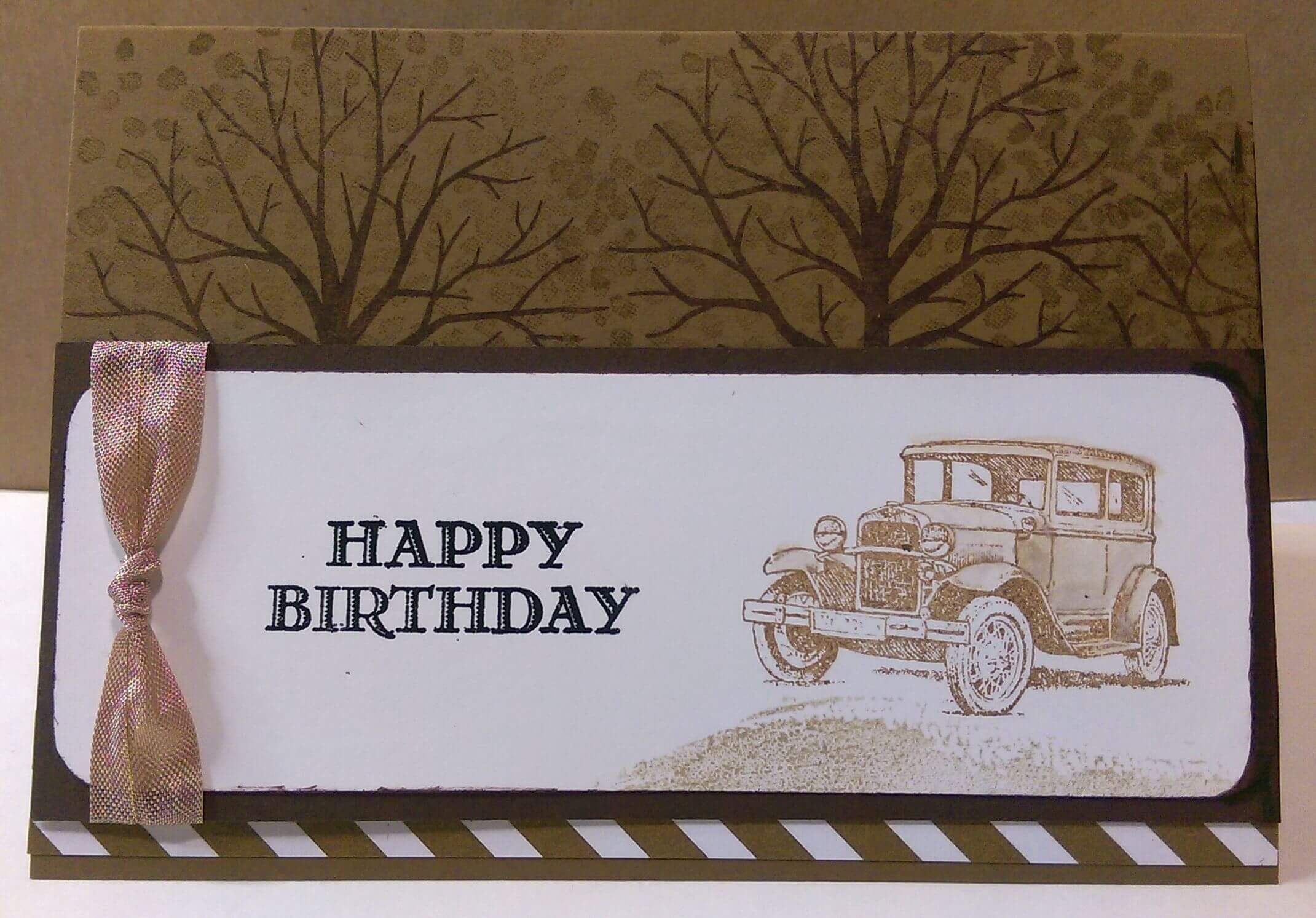 Masculine Birthday Card