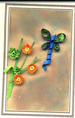 A Quilled Card