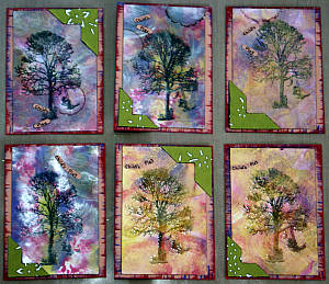 A series of Child's Play ATCs by PaperCraftCentral Susan