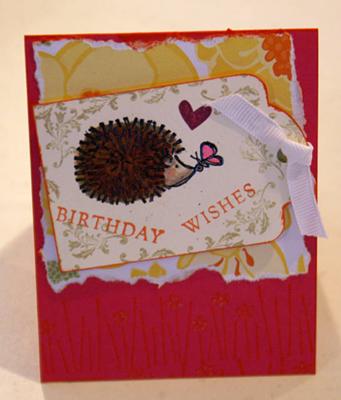 Porcupine card