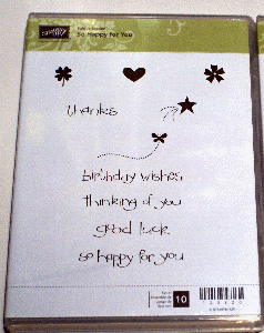 So Happy For You stamp set