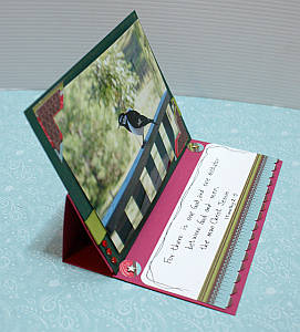My Magpie Lark easel card