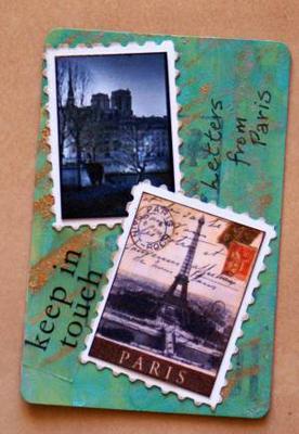 Parisian ATC made by PaperCraftCentral Susan