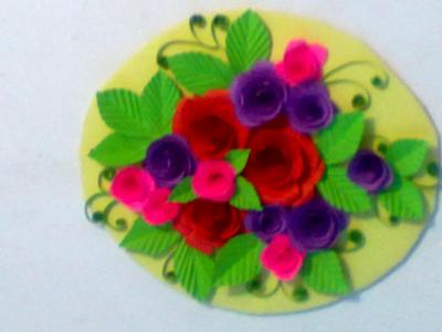 Handmade paper flowers by Nashydha
