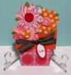 Here's a card flower pot that Susan made