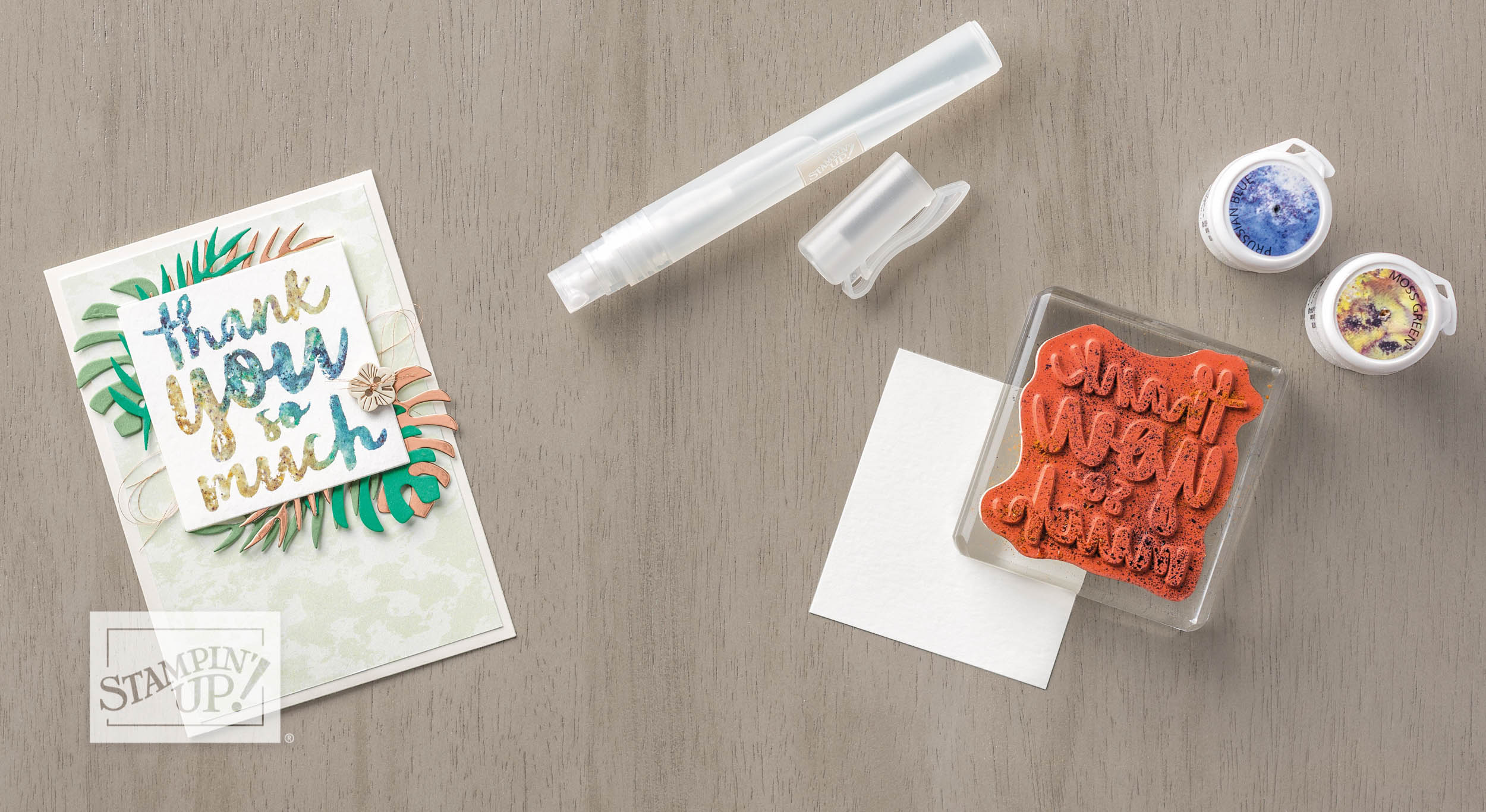 clear mount stamps