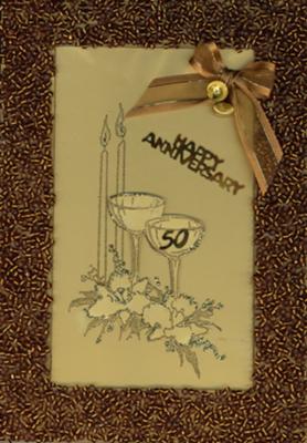 50th Wedding Anniversary Card