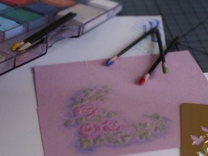 dry embossing