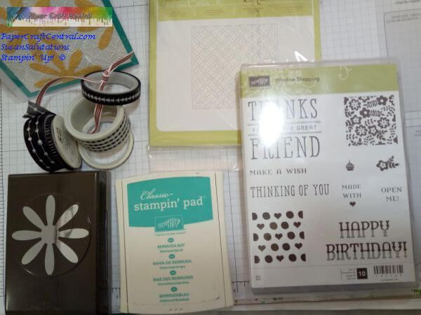 Stampin' Up! supplies