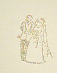 glitter embossing