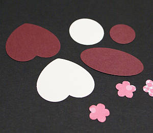 papercraft ladies, punch art, Hearty Ladies, papercraft ideas, punch art
