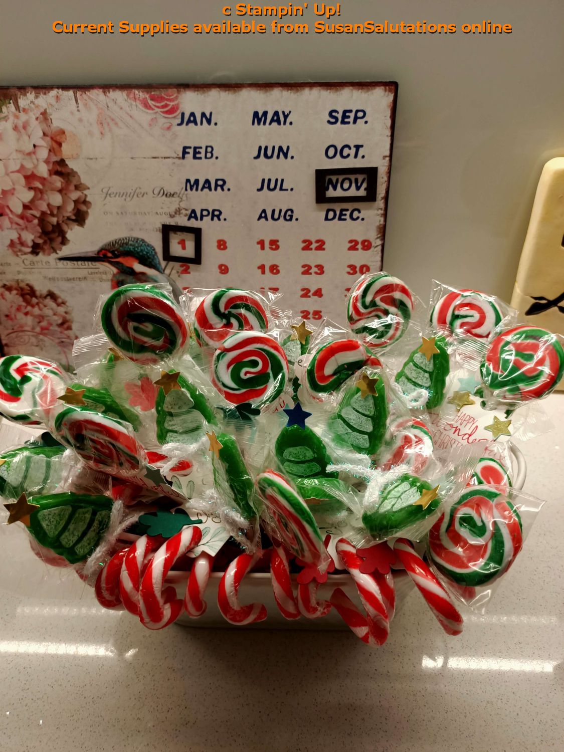 Christmas Candy Basket