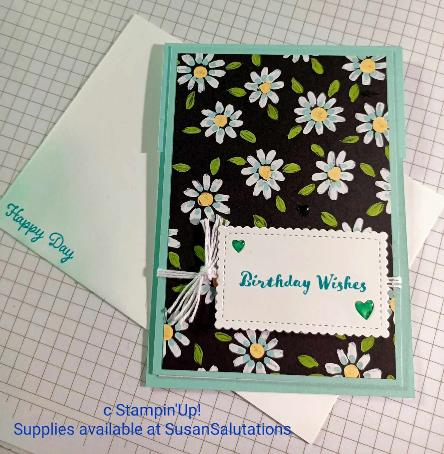 Here's a quick and easy birthday card idea. Isn't the sentiment element sweet? Itty Bitty Birthday Card