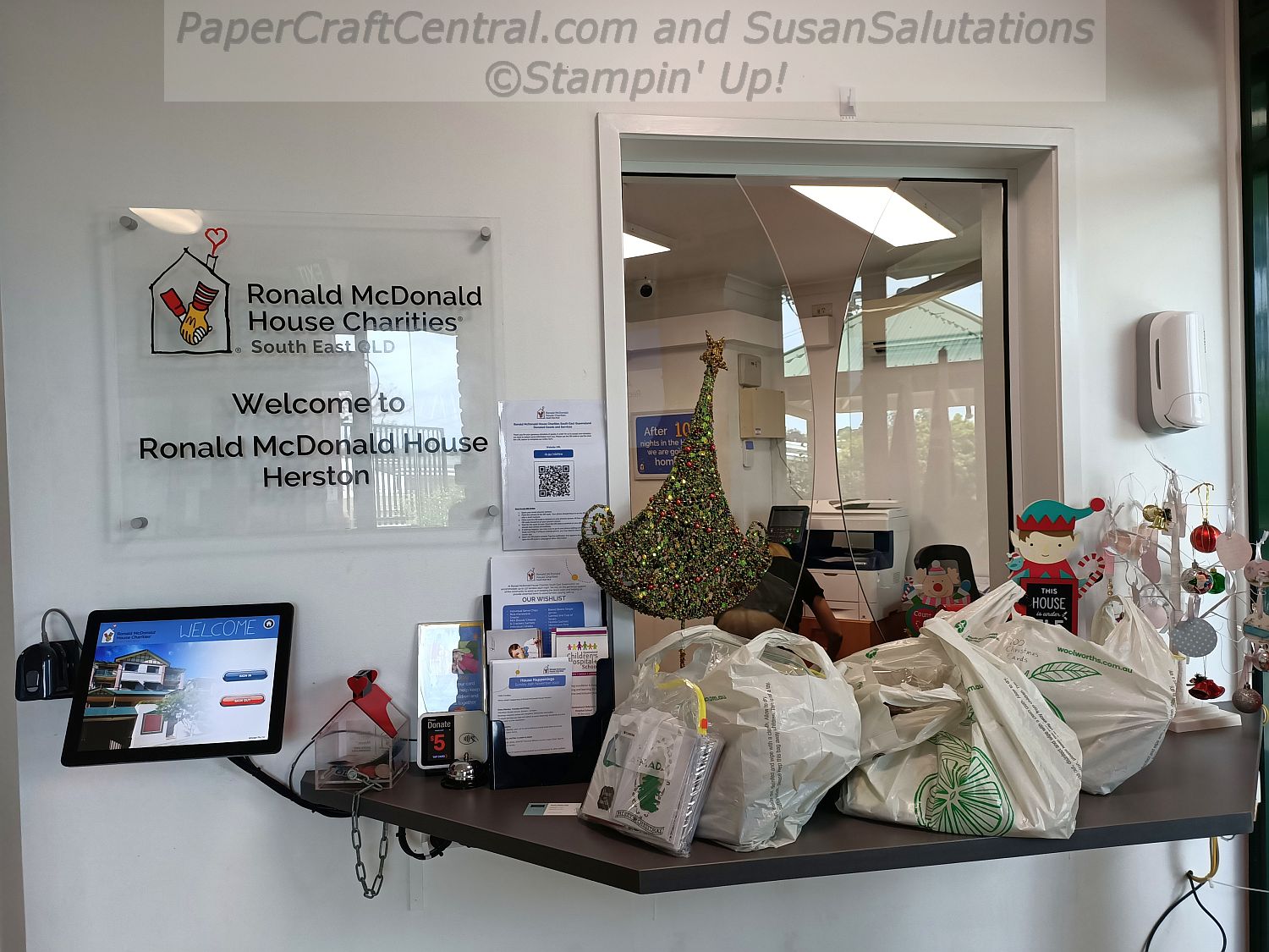 Ronald McDonald House Card Donation