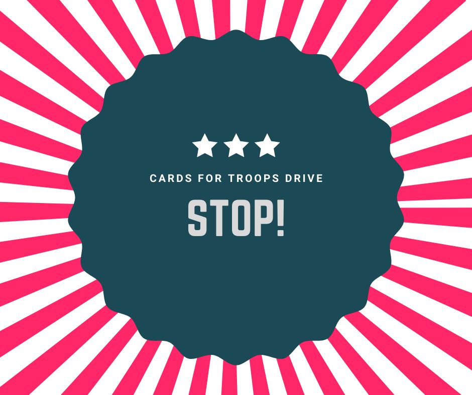 Stop Cards for Troops