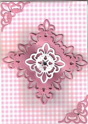 Fleur de Lis Birthday Card