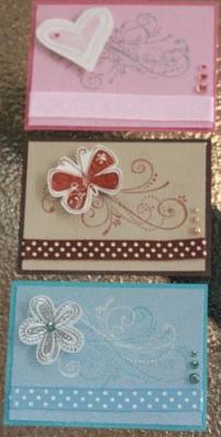 Stampin' Up! Card Toppers